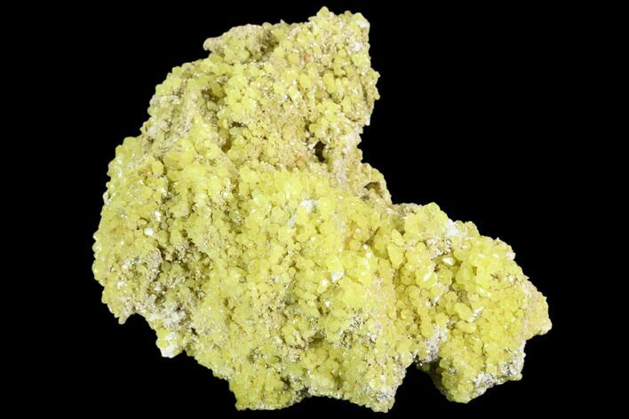 3.4" Sulfur Crystal Cluster on Matrix - Nevada